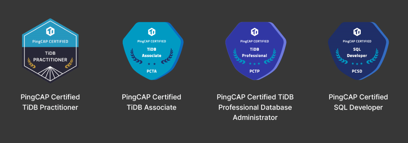 TiDB 认证 | 新版 PingCAP PCTP 认证考试 备考指南